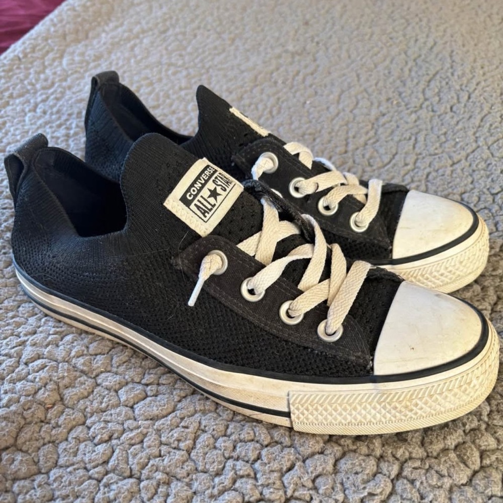 Converse All Star Black Canvas Sneakers